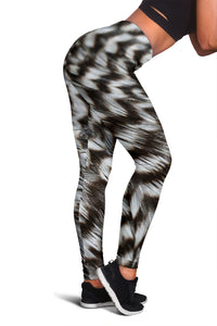 Women Leggings Sexy Printed Fitness Fashion Gym Dance Workout Feather Theme X10