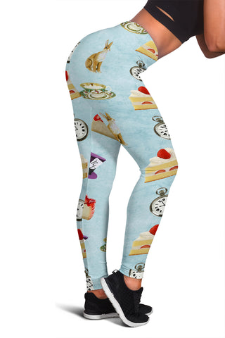 Women Leggings Sexy Printed Fitness Fashion Gym Dance Workout Alice In Wonderland A04