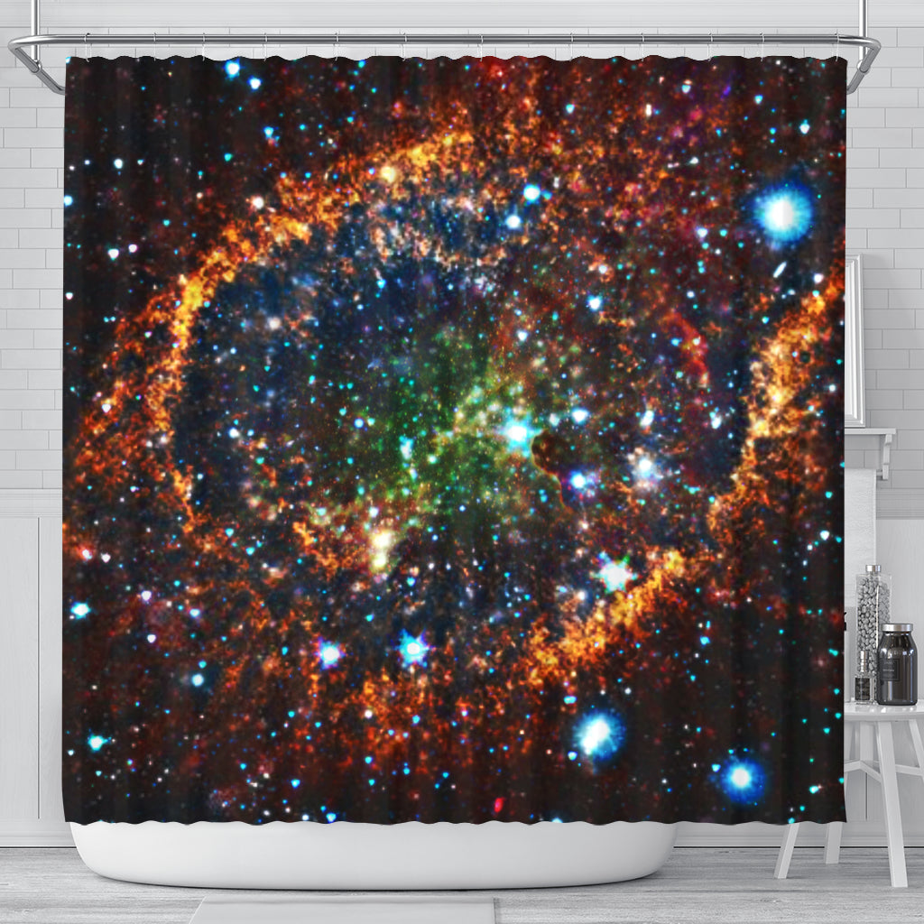 Galaxy Shower Curtain - STUDIO 11 COUTURE