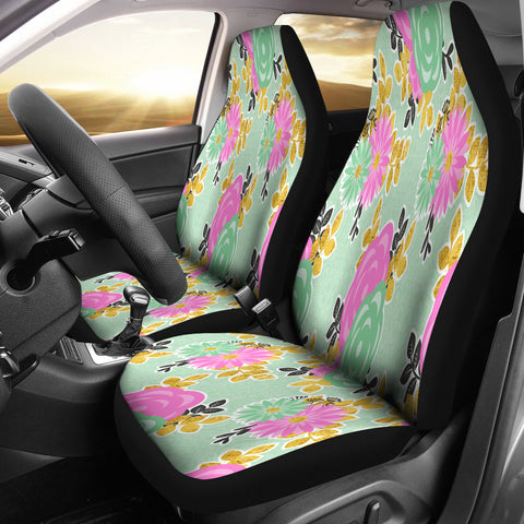 Gorgeous Floral Spring Car Seat Covers