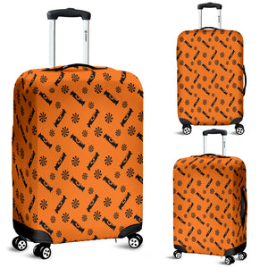 Black Candy Spooky Halloween Luggage Cover