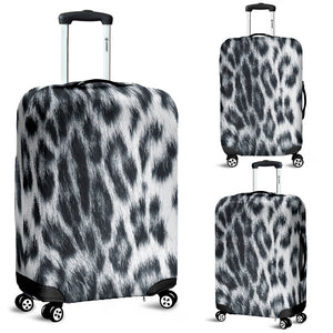 Snow Leopard Skin Luggage Cover