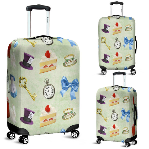 Alice in Wonderland 2 Luggage Cover - STUDIO 11 COUTURE