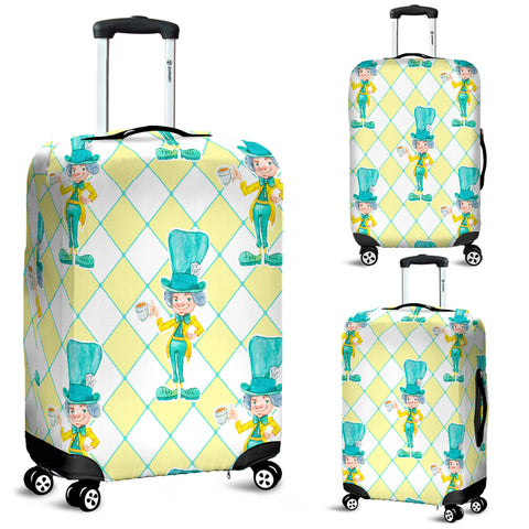 The Mad Hatter Alice In Wonderland Luggage Cover