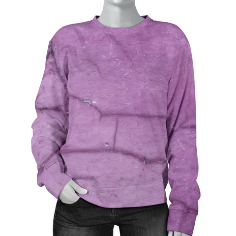 Custom Made Printed Designs Women's (M2) Sweater Marble