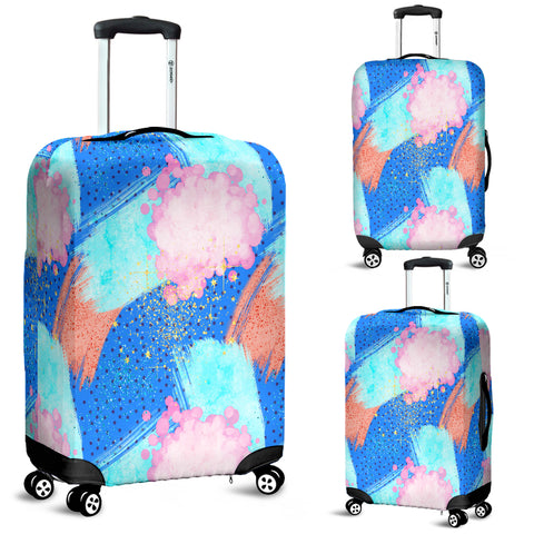 80s Fashion Girl 9 Luggage Cover - STUDIO 11 COUTURE
