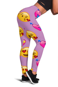 Women Leggings Sexy Printed Fitness Fashion Gym Dance Workout Emojis Theme W07