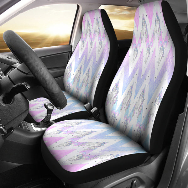 Unicorn Pastel Car Seat Covers