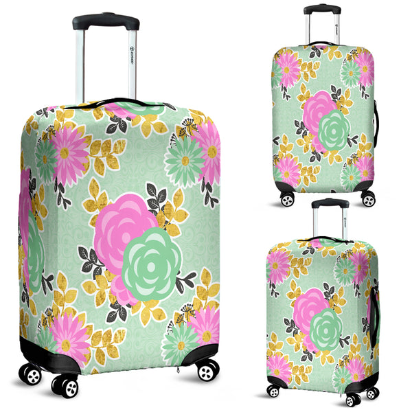 Floral Spring 8 Luggage Cover