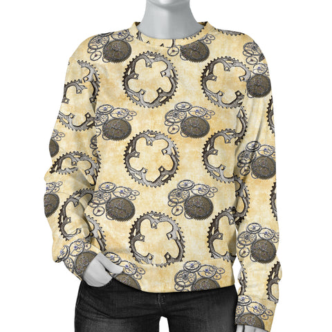 Custom Made Printed Designs Women's (P7) Sweater Steam Punk