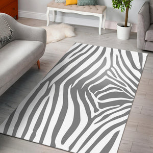 Floor Rug Animal Print Black And White Dress 09