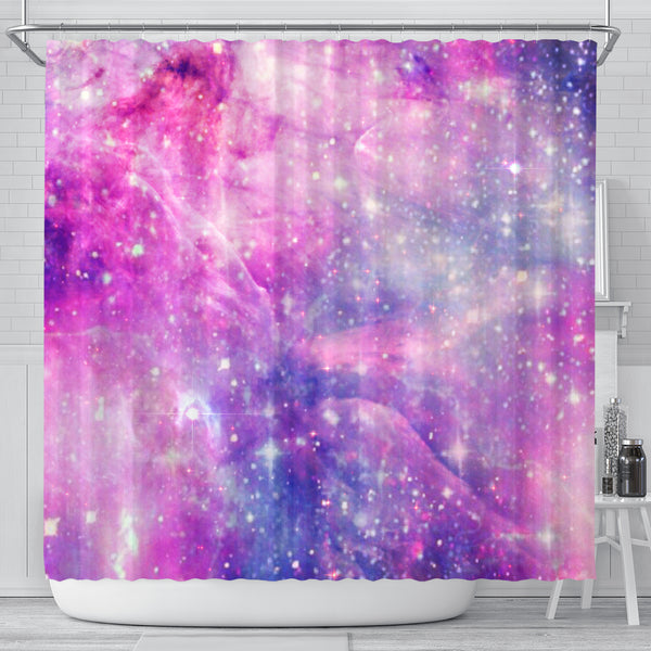 Galaxy Pastel Shower Curtain - STUDIO 11 COUTURE