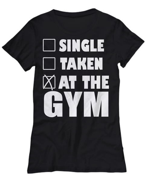 Women and Men Tee Shirt T-Shirt Hoodie Sweatshirt Single Taken At The Gym