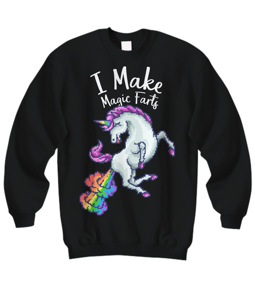 Women and Men Tee Shirt T-Shirt Hoodie Sweatshirt I Make Magic Farts
