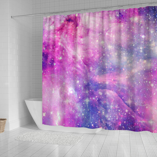 Galaxy Pastel Shower Curtain - STUDIO 11 COUTURE