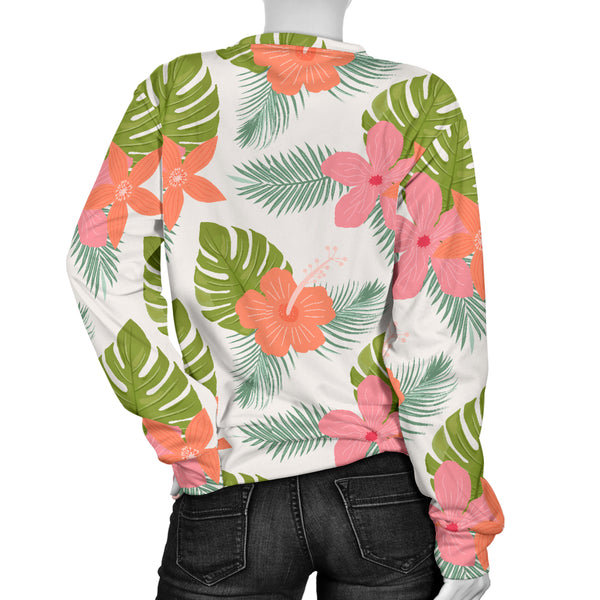 Custom Made Printed Designs Women's (C4) Sweater Tropical