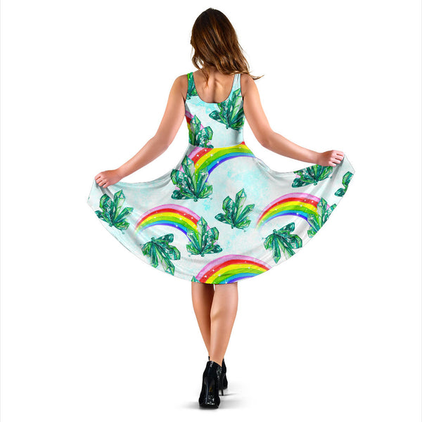 Women's Dress, No Sleeves, Custom Dress, Midi Dress, Wizard Of OZ 11