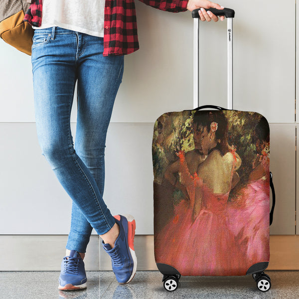 Edgar Degas Dancers in Pink Luggage Cover