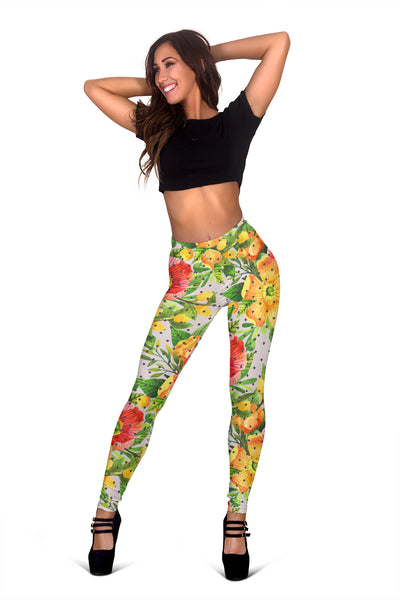 Women Leggings Sexy Printed Fitness Fashion Gym Dance Workout Floral Spring Theme Y12