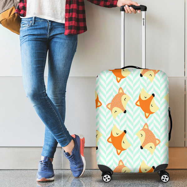 Cute Fox 4 Luggage Cover