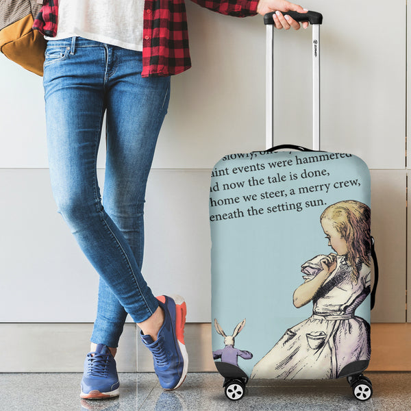 The Tale Of Wonderland Luggage Cover - STUDIO 11 COUTURE