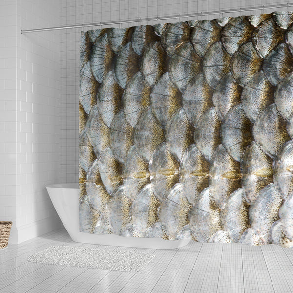 Fish Scale Shower Curtain