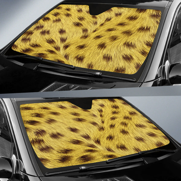 Cheetah Skin Auto Sun Shades