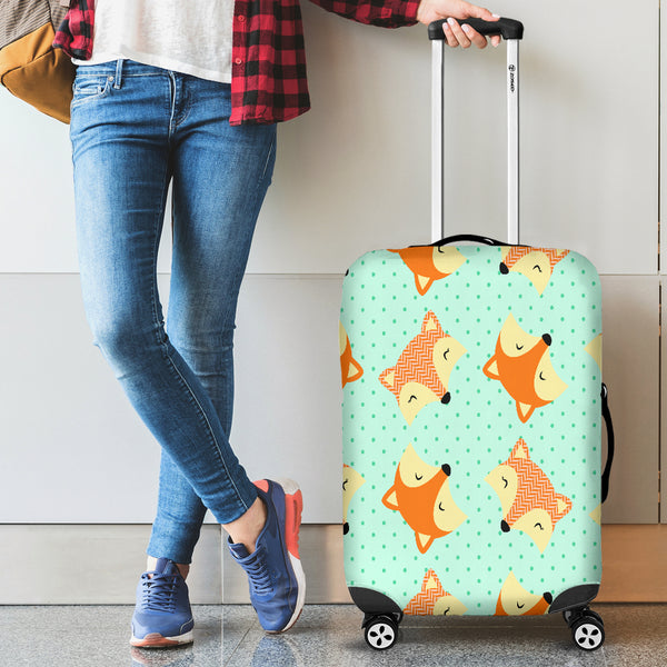 Cute Fox 3 Luggage Cover
