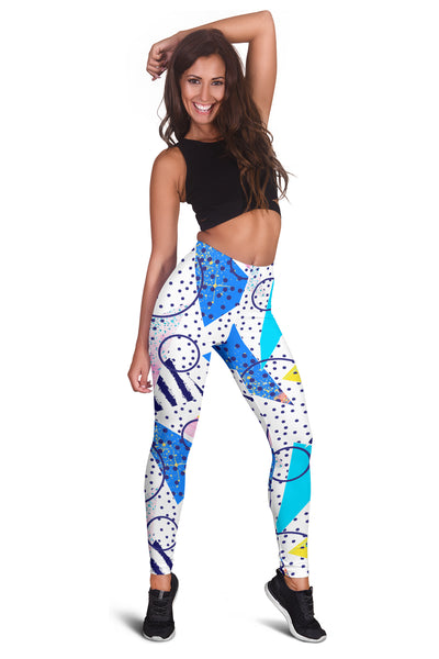 Women Leggings Sexy Printed Fitness Fashion Gym Dance Workout 80's Fashion Theme A5