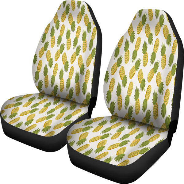 Tropical Small Pineapple Car Seat Covers