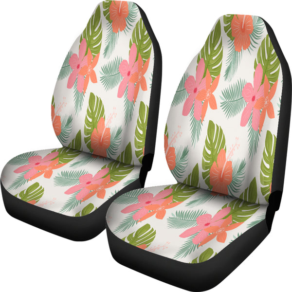 Tropical Jasmin Flower Car Seat Covers