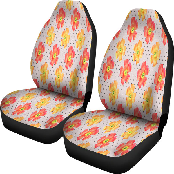 Fantastic Dot Floral Spring Car Seat Covers