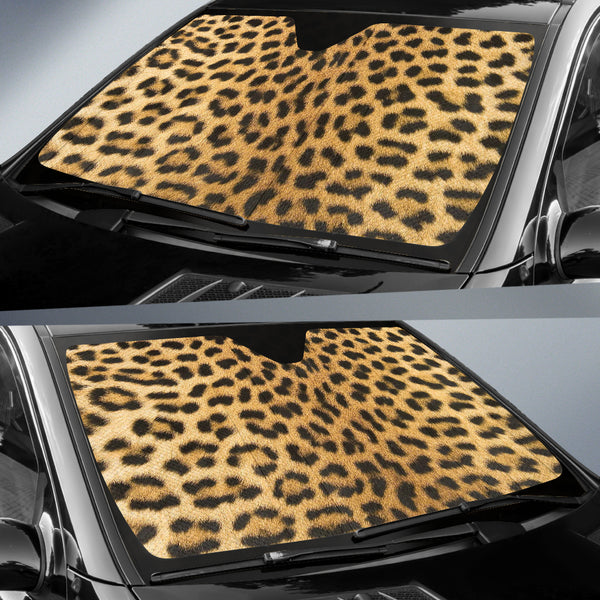 Cheetah Skin Auto Sun Shades