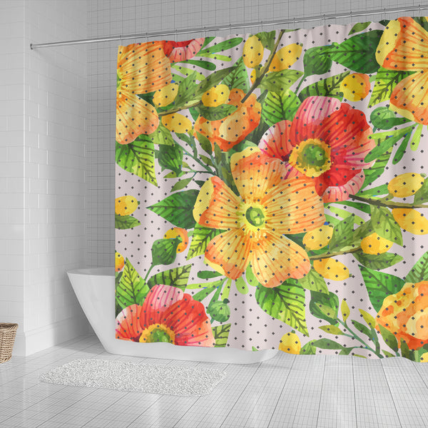 Floral Spring Shower Curtain