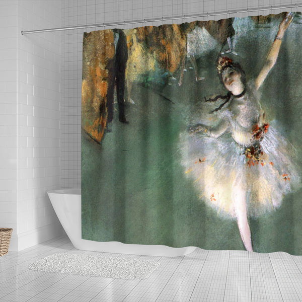 Edgar Degas Ballerina Shower Curtain - STUDIO 11 COUTURE