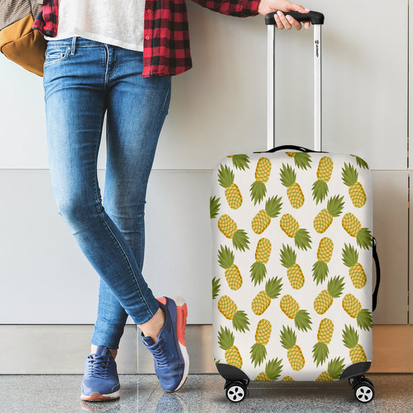 Tropical Pineapple Luggage Cover - STUDIO 11 COUTURE
