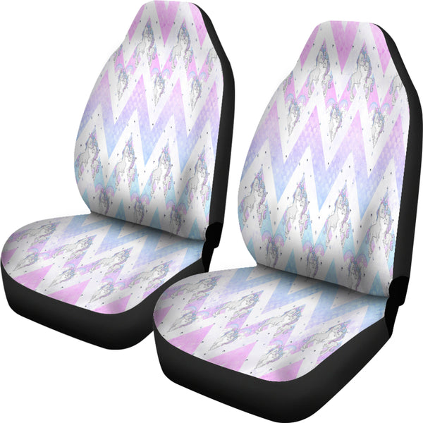 Unicorn Pastel Car Seat Covers