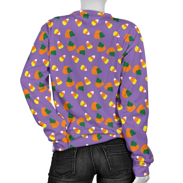 Custom Made Printed Designs Women's (T2) Sweater Halloween