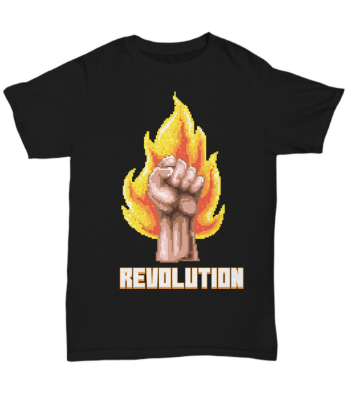 Women and Men Tee Shirt T-Shirt Hoodie Sweatshirt Revolution