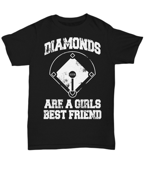 Women and Men Tee Shirt T-Shirt Hoodie Sweatshirt Diamonds Are A Girls Best Friend