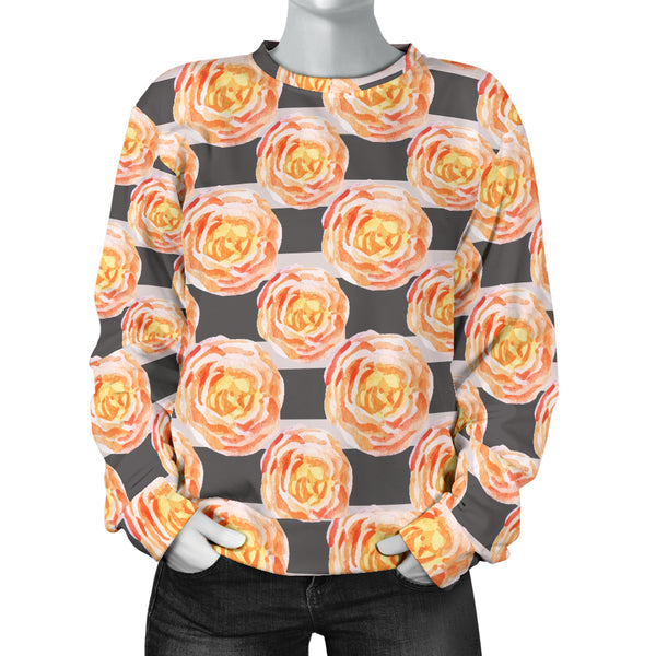 Custom Made Printed Designs Women's (F5) Sweater Floral Spring