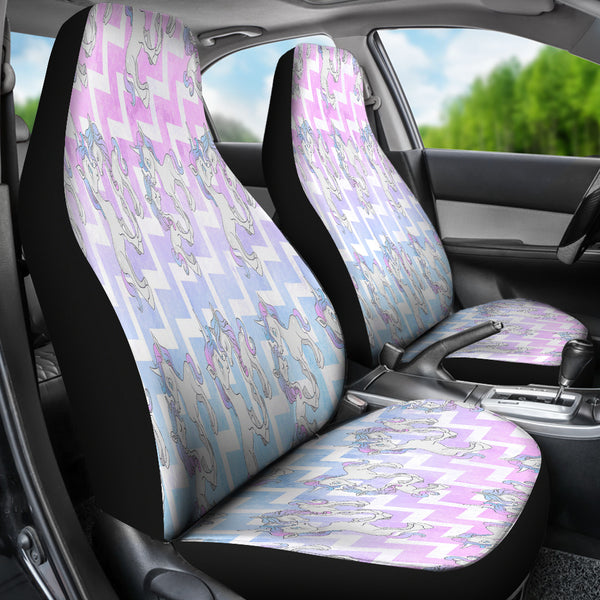 Unicorn Pastel Car Seat Covers