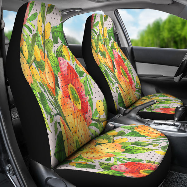 Amazing Floral Spring Car Seat Covers