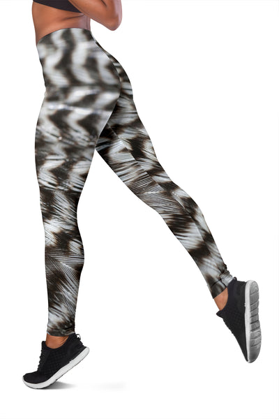 Women Leggings Sexy Printed Fitness Fashion Gym Dance Workout Feather Theme X10