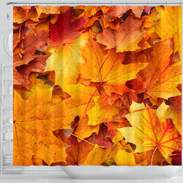 Maple Leaves Shower Curtain