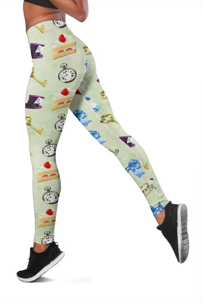 Women Leggings Sexy Printed Fitness Fashion Gym Dance Workout Alice In Wonderland A05