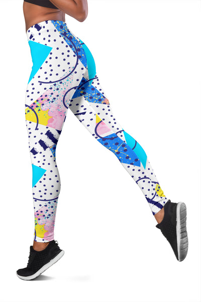 Women Leggings Sexy Printed Fitness Fashion Gym Dance Workout 80's Fashion Theme A5