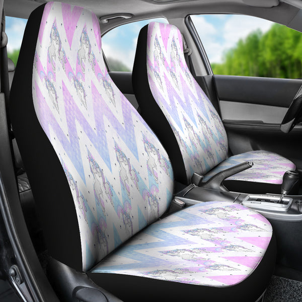 Unicorn Pastel Car Seat Covers