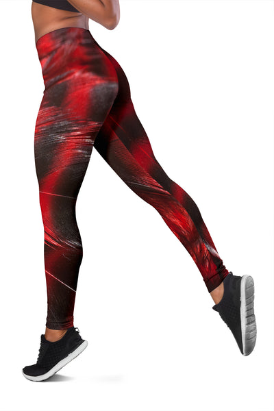 Women Leggings Sexy Printed Fitness Fashion Gym Dance Workout Feather Theme X11