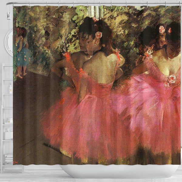 Edgar Degas Dancers in Pink Shower Curtain
